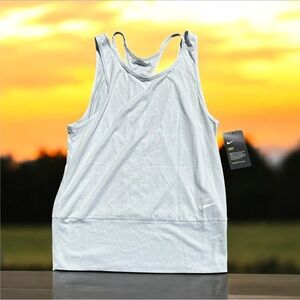 Nike Women's Dri-FIT Tank Top Athletic Sports Fitness Gym Workout Exercise Gear